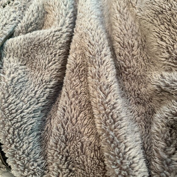 Light Purple Zip Up Hoodie Soft Sweatshirt - Picture 4 of 8